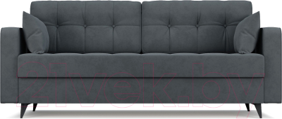 Диван Mebel-Ars Снеп (велюр серо-синий HB-178 26)