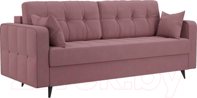 Диван Mebel-Ars Снеп (велюр пудра НВ-178 18) - фото