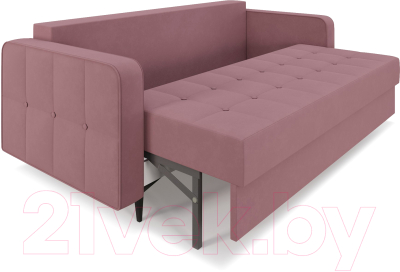 Диван Mebel-Ars Снеп (велюр пудра НВ-178 18)