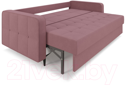 Диван Mebel-Ars Снеп (велюр пудра НВ-178 18)