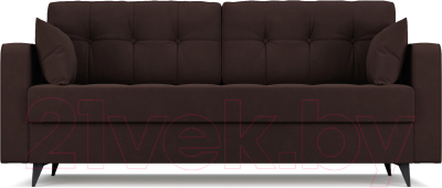 Диван Mebel-Ars Снеп (велюр шоколад HB-178 16)