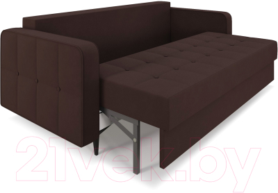 Диван Mebel-Ars Снеп (велюр шоколад HB-178 16)