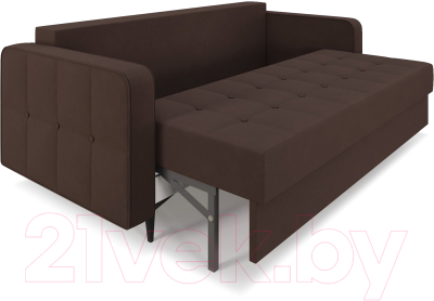 Диван Mebel-Ars Снеп (велюр молочный шоколад НВ-178 13)