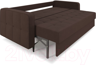 Диван Mebel-Ars Снеп (велюр молочный шоколад НВ-178 13)