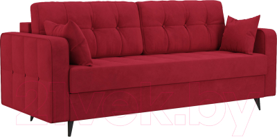 Диван Mebel-Ars Снеп (кордрой красный) - фото