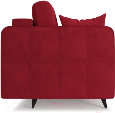 Диван Mebel-Ars Снеп (кордрой красный)