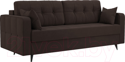 Диван Mebel-Ars Снеп (кордрой коричневый) - фото