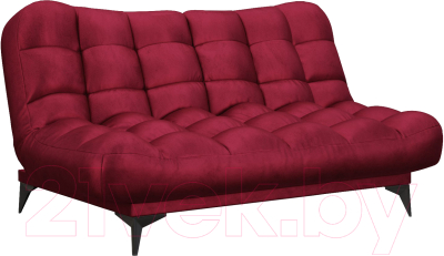Диван Mebel-Ars Арно (бархат красный Star Velvet 3 Dark Red) - фото