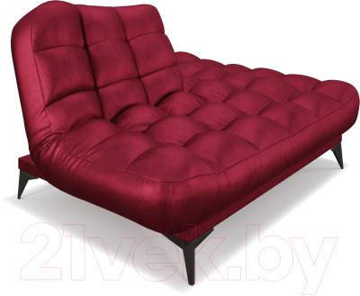 Диван Mebel-Ars Арно (бархат красный Star Velvet 3 Dark Red)