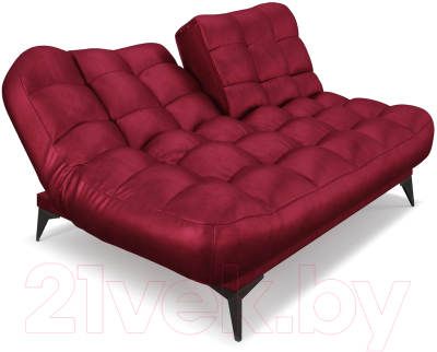 Диван Mebel-Ars Арно (бархат красный Star Velvet 3 Dark Red)