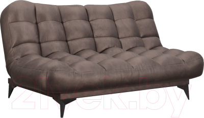 Диван Mebel-Ars Арно (бархат серо-шоколадный Star Velvet 60 Coffee) - фото
