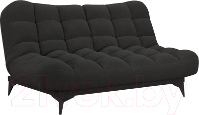 Диван Mebel-Ars Арно (велюр черный НВ-178 17) - фото