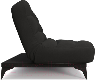 Диван Mebel-Ars Арно (велюр черный НВ-178 17)