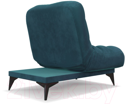 Кресло-кровать Mebel-Ars Арно (бархат сине-зеленый Star Velvet 43 Black Green)