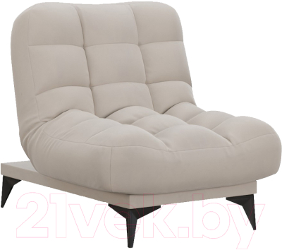 Кресло-кровать Mebel-Ars Арно (бархат бежевый Star Velvet 6 Light Biege) - фото