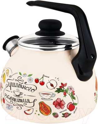 Чайник со свистком Appetite Приятного аппетита 4с209я