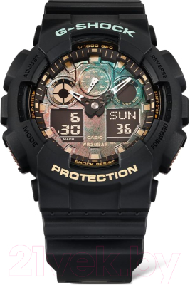 Часы наручные мужские Casio GA-100RC-1A
