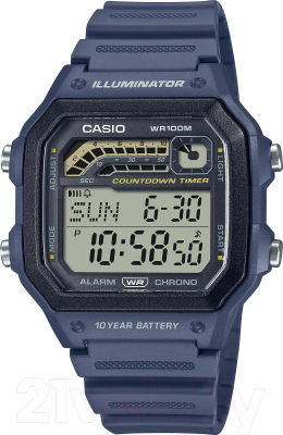 Часы наручные унисекс Casio WS-1600H-2A - фото