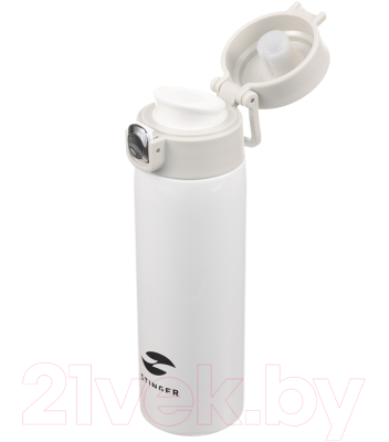 Термокружка STINGER HD-420-83WHT