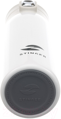 Термокружка STINGER HD-420-83WHT