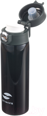 Термокружка STINGER HD-420-83BLK