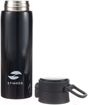 Термокружка STINGER HD-420-83BLK