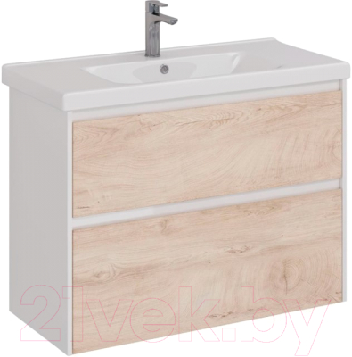 Тумба под умывальник LEMARK Combi 100 / LM03C100T - фото