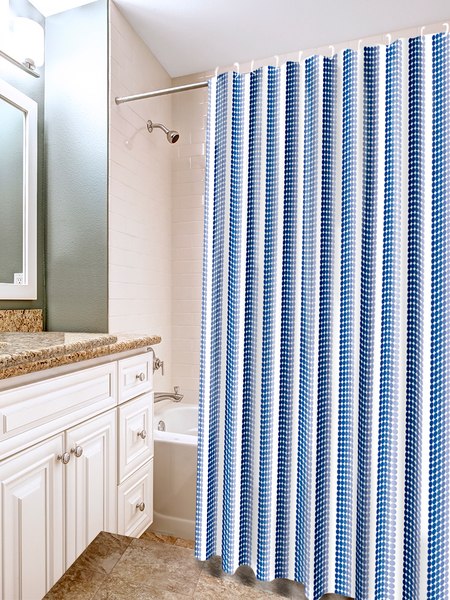 Шторка-занавеска для ванны Вилина Ритм / 6984-010