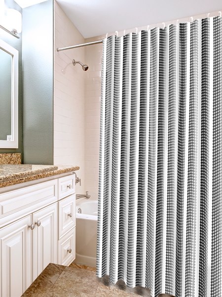 Шторка-занавеска для ванны Вилина Ритм / 6984-010