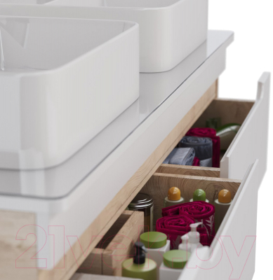 Тумба под умывальник LEMARK Olivia 120 / LM08OL125T