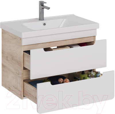 Тумба под умывальник LEMARK Olivia 80 / LM08OL80T