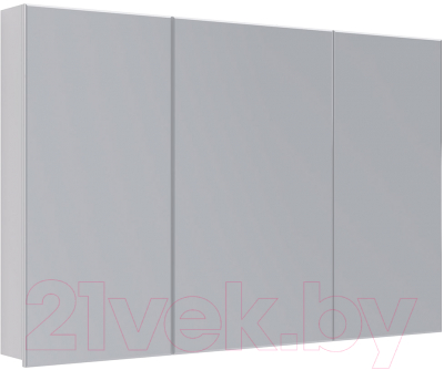 Шкаф с зеркалом для ванной LEMARK Universal 120 / LM120ZS-U - фото