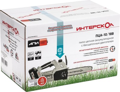 Пила цепная аккумуляторная Интерскол ПЦА-10/18В (696.4.1.70)