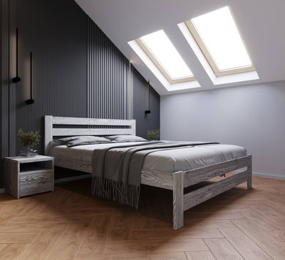 Двуспальная кровать БАМА Массив Сафари