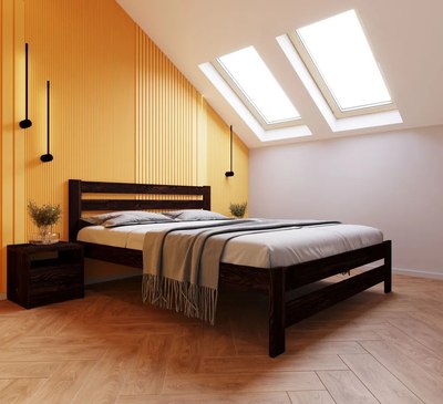 Полуторная кровать БАМА Массив Сафари