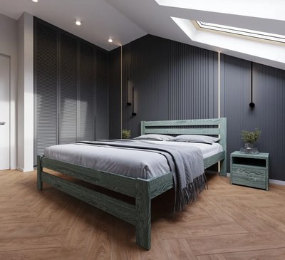 Односпальная кровать БАМА Массив Сафари