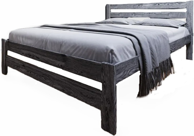 Односпальная кровать БАМА Массив Сафари - фото