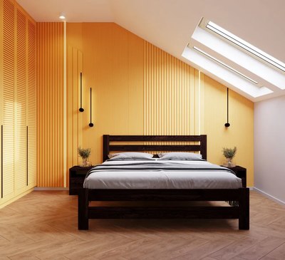 Односпальная кровать БАМА Массив Сафари