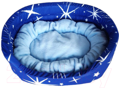 Лежанка для животных Happy Friends Звездное небо-2 №2/ stm 666 - фото
