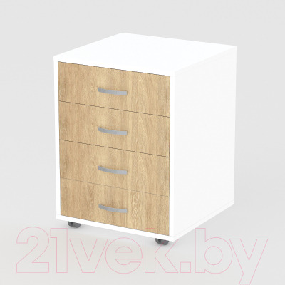 Тумба Seven Dreams SD-253 выкатная 4 ящика