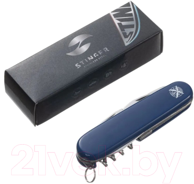 Нож швейцарский STINGER FK-K5020-6P