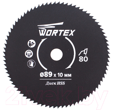 Пильный диск Wortex HSS080M00009 - фото