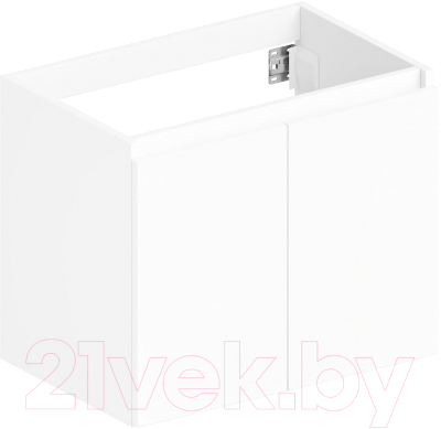 Тумба под умывальник ЗОВ Монови 60 / M60LW0LW (подвесная/белый) - фото