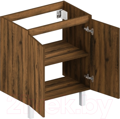 Тумба под умывальник ЗОВ Монови 60 / M60LA0LAS (напольная/аттик)