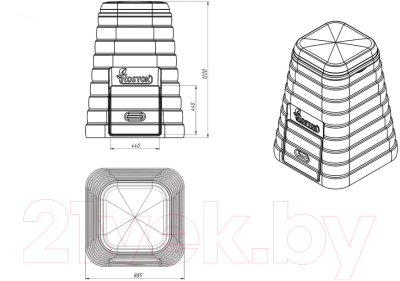 Компостер Rostok 205.0600.910.000