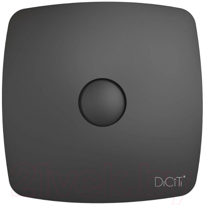 Вентилятор накладной Diciti D100 RIO 4С (Matt Black) - фото