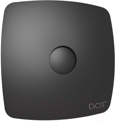 Вентилятор накладной Diciti D100 RIO 4С (Matt Black)