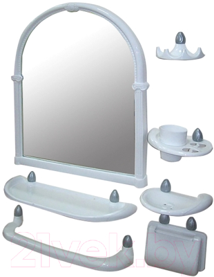 Комплект мебели для ванной Росспласт Олипмия 534628 - фото