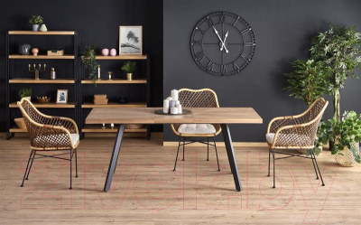 Обеденный стол Halmar Berlin раскладной 160-220x85x76