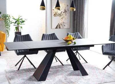 Обеденный стол Signal Salvadore Ceramic II раскладной 120-180x80x76